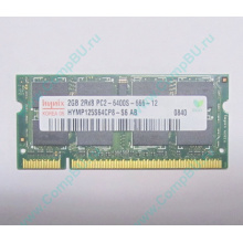 Модуль памяти 2Gb DDR2 800MHz (PC6400) 200-pin Hynix HYMP125S64CP8-S6 (Балашиха)