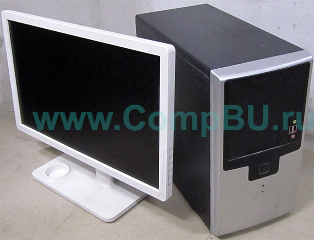 Комплект: четырёхядерный компьютер с 4Гб памяти и 19 дюймовый ЖК монитор (Балашиха)